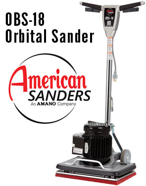 American Sanders OBS-18 Oribital Sanding Machine