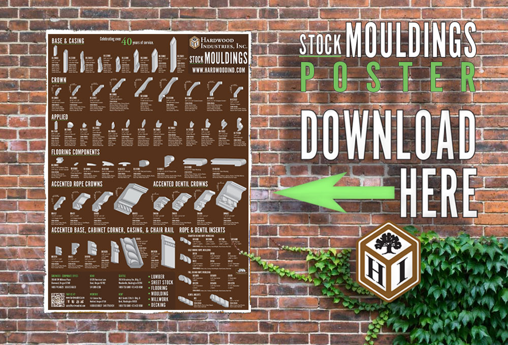 Download our Hardwood Industries Stock Moulding Poster