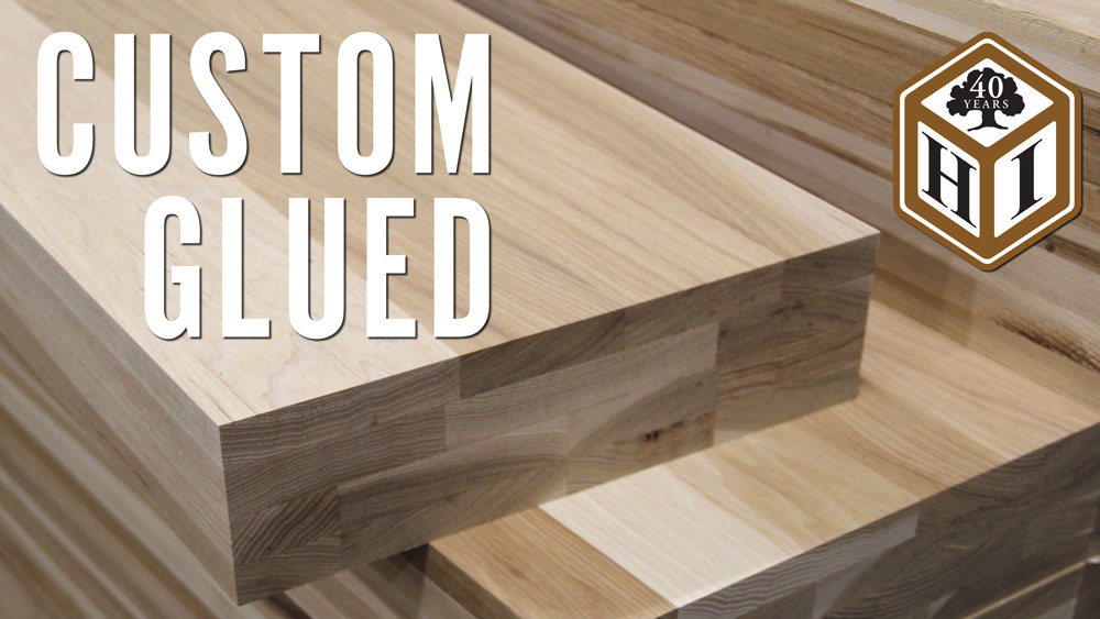 Hardwood Industries custom glued wood products.